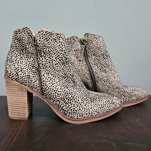 NWT MIA Tracee Leopard Print Bootie Women's Size 8.5 - Picture 1 of 7